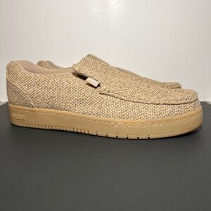 Mens Vintage SNEAUX Steve-O Brand Tan Casual Slip On Loafers / Size 14